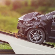 Front-end collision damage. Jackson, MS, car accident lawyers provide expert legal help for injury compensation.