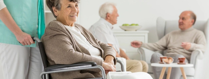 Legal representation from a local law firm for a client.