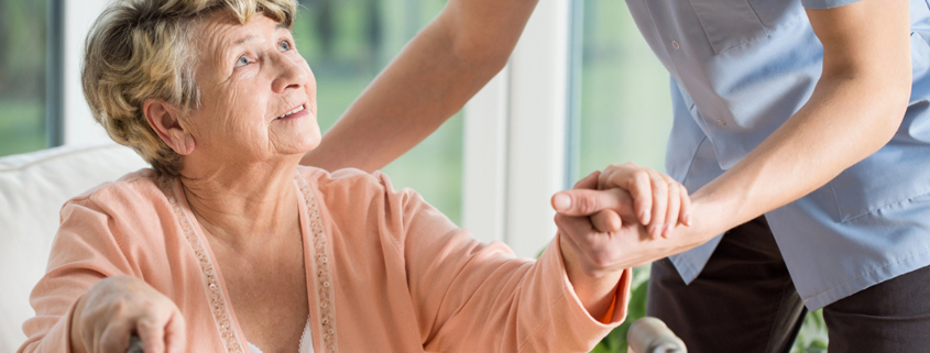 Legal representation from a local law firm for a client.